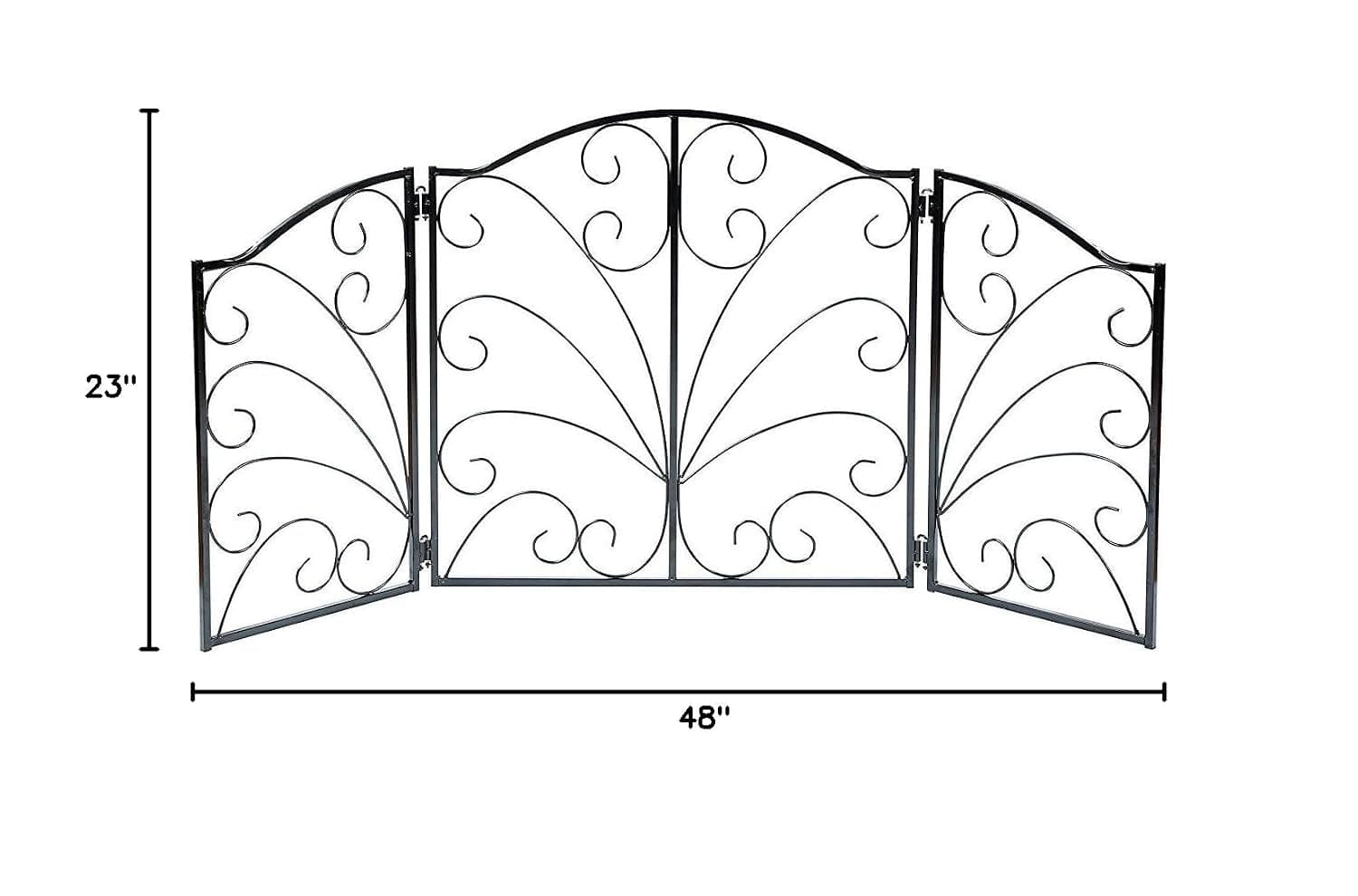 Metal Pet Gate for Stairs & Doorways Retractable Dog Gate Indoor for Dogs and Cats